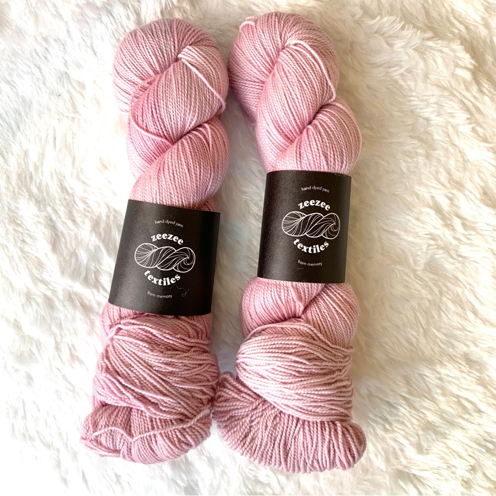ZeeZee Textiles 2 Skeins Luxury Classic Fingering Sock Yarn